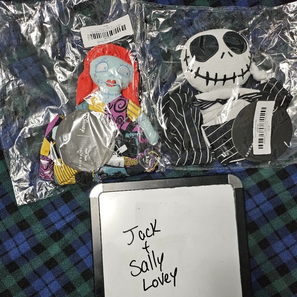 il_fullxfull.3648369663_2xb0.jpg Disney Black and Red Jack and Sally Plush Toys